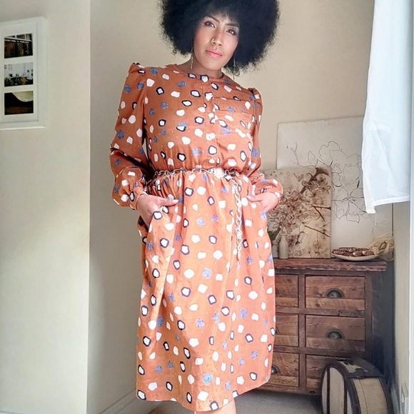 Handmade Vintage Dress - Picture 3 of 4